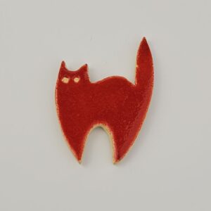 ÍMÃ DE GELADEIRA <br /> Arrepio <br /> Vermelho