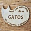 Placa de gato em cerâmica MARICOTA Boletos / Nanica