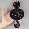 Escultura de gato para parede Yuri Opal