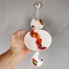 Escultura de gato para parede Yuri Confetti