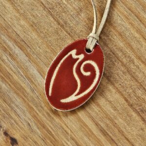 COLAR <br /> Linea Oval<br /> Vinho
