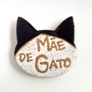 ÍMÃ DE GELADEIRA <br /> Mãe de Gato<br /> Frajola
